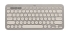 Logitech K380 Multi-Device Bluetooth Keyboard - Sand  Bluetooth3.0, Wireless, AAA Battery(2), 10m Range
